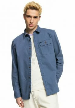 Le moins cher 🎁 Quiksilver EADY - Chemise - Blue Indigo ✨