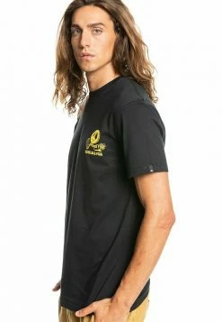 Remise ❤️ Quiksilver NEW WORLD POUR EQYZT - T-shirt Imprimé - Black 🧨 -Quiksilver Soldes Boutique 00c4375d2e584f8dbe3e33b94b7bfe0a