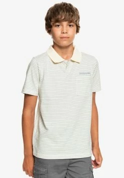 Coupon 💯 Quiksilver SHORT SLEEVE - Polo - Antique White Heather Polo ✔️ -Quiksilver Soldes Boutique 00fc444d779d4b6999d5c9a4cccb989f
