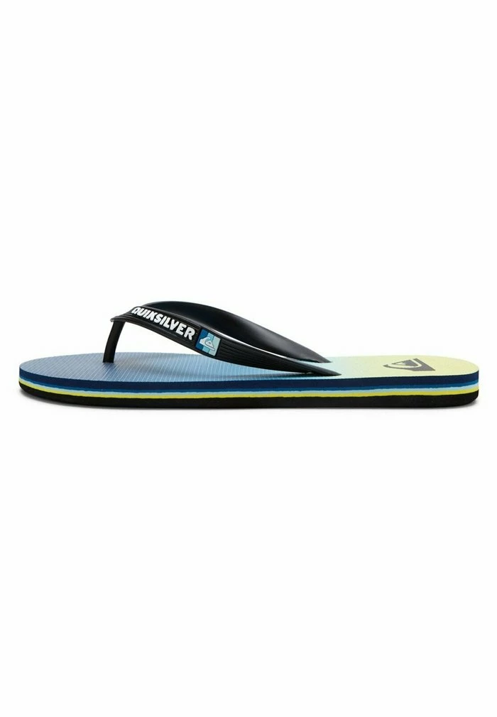Vente flash đ€© Quiksilver CHANCLAS - Tongs - Black/blue/blue â 1 Vente flash đ€© Quiksilver CHANCLAS - Tongs - Black/blue/blue â