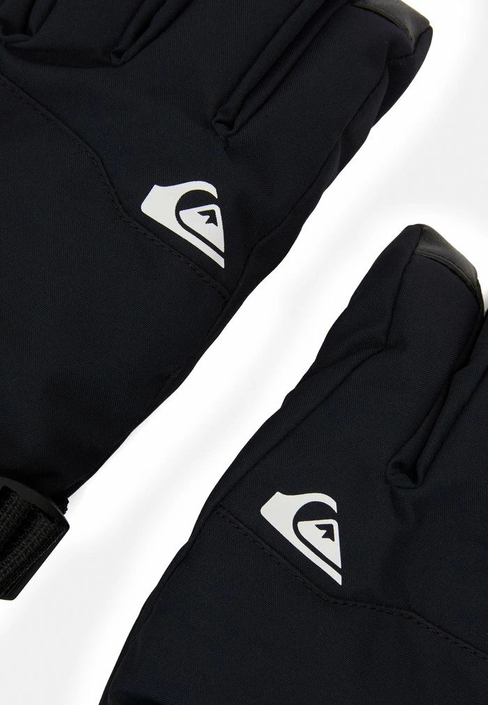 Promo 👍 Quiksilver MISSION - Gants - True Black 🎁 3 Promo 👍 Quiksilver MISSION - Gants - True Black 🎁 – Image 3