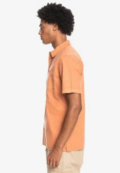 Coupon 🔥 Quiksilver BOLAM KURZÄRMLIGES - Chemise - Burnt Ochre 💯 -Quiksilver Soldes Boutique 01a3b40a6d6448018ac19112a29ce524