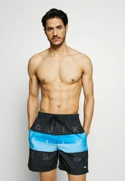Tout neuf ✔️ Quiksilver WORD BLOCK VOLLEY 17 - Short De Bain - Black 😍