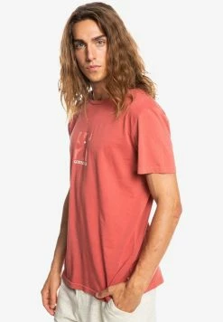 Acheter 😍 Quiksilver BIG ISLAND - T-shirt Imprimé - Burnt Ochre 🎁 -Quiksilver Soldes Boutique 05ea6cc36ff94f199c81e7e2b9dbe6eb