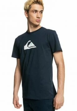 Nouveau 💯 Quiksilver COMP LOGO SS - T-shirt Imprimé - Navy Blazer ✨