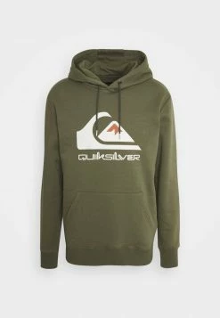 Coupon 👏 Quiksilver BIG LOGO HOODIE - Sweat à Capuche - Four Leaf Clover 🌟