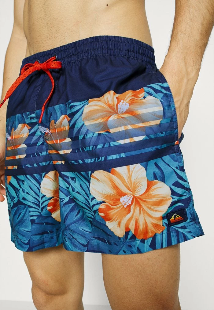 Vente flash đ Quiksilver EVERYDAY FLORAL STRIPE - Short De Bain - Navy Blazer â 4 Vente flash đ Quiksilver EVERYDAY FLORAL STRIPE - Short De Bain - Navy Blazer â â Image 4