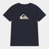 Vente flash 🛒 Quiksilver COMP LOGO - T-shirt Imprimé - Navy Blazer 🤩