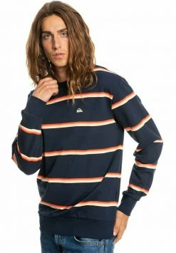 Meilleure vente 🎉 Quiksilver FEEDER - Sweatshirt - Cherry Tomato Feeder Stripe 👍 -Quiksilver Soldes Boutique 084a46af79d34f46b052e0e3c23a1150