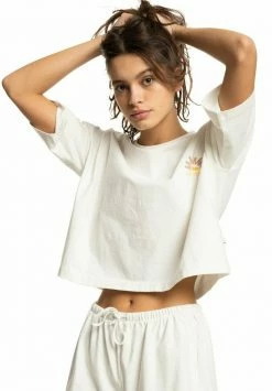 Bon marché 🛒 Quiksilver WAVE VIBES MANCHES COURTES POUR EQWK - T-shirt Imprimé - White 😍 -Quiksilver Soldes Boutique 0881f1530d7945a69aa73c5b23fb7f62