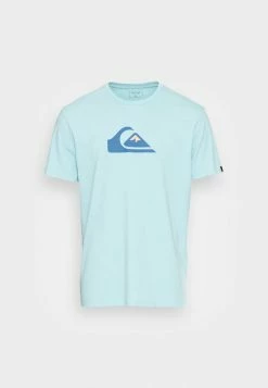 Budget 👍 Quiksilver COMP LOGO SS - T-shirt Imprimé - Blue ✨ -Quiksilver Soldes Boutique 08bebfd782cf430a9411fbe487196e40
