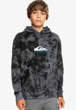 Coupon ✨ Quiksilver SLOW DIVE HOOD YOUTH - Sweatshirt - Black ✔️
