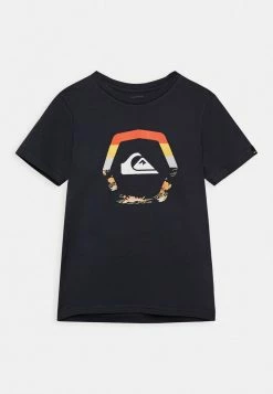 De gros ✔️ Quiksilver UPRISE SS YTH - T-shirt Imprimé - Navy Blazer 🌟