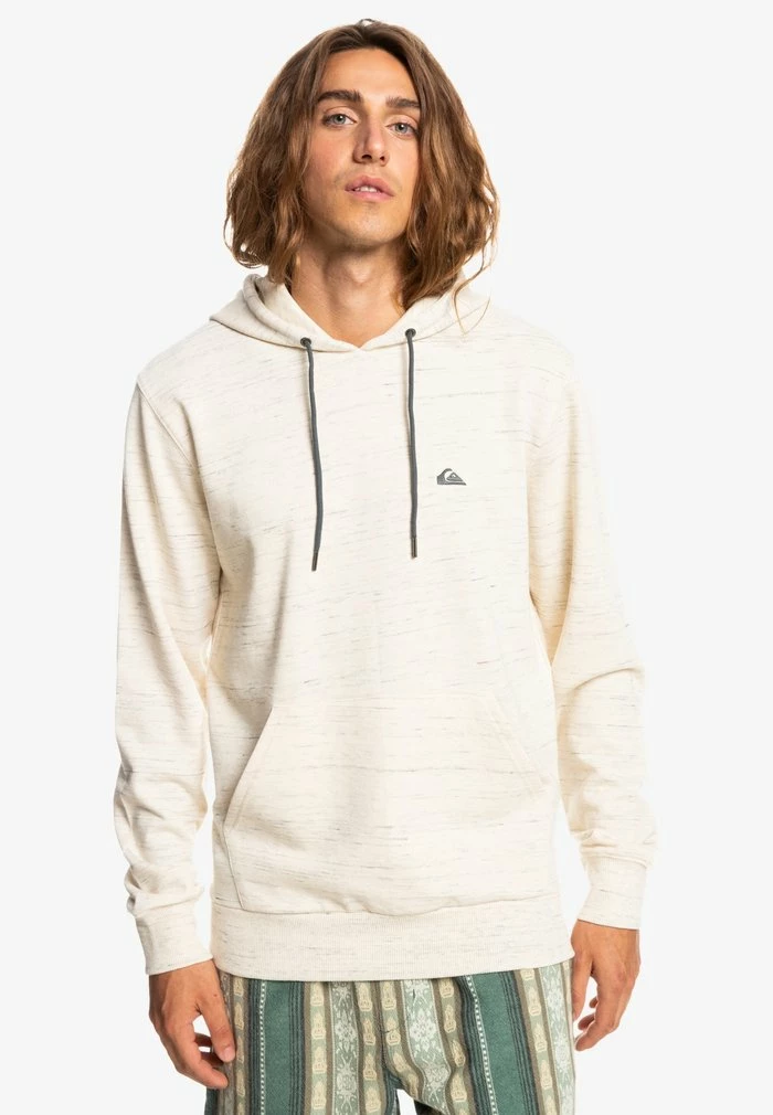 De gros ⌛ Quiksilver BAY RISE EQYFT - Sweat à Capuche - Antique White Spacedye 🔔 1 De gros ⌛ Quiksilver BAY RISE EQYFT - Sweat à Capuche - Antique White Spacedye 🔔
