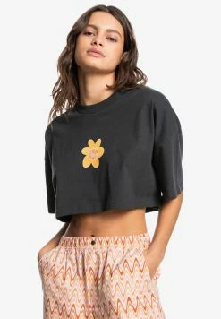 Meilleure affaire ⌛ Quiksilver MAXI - T-shirt Imprimé - Tarmac 👍