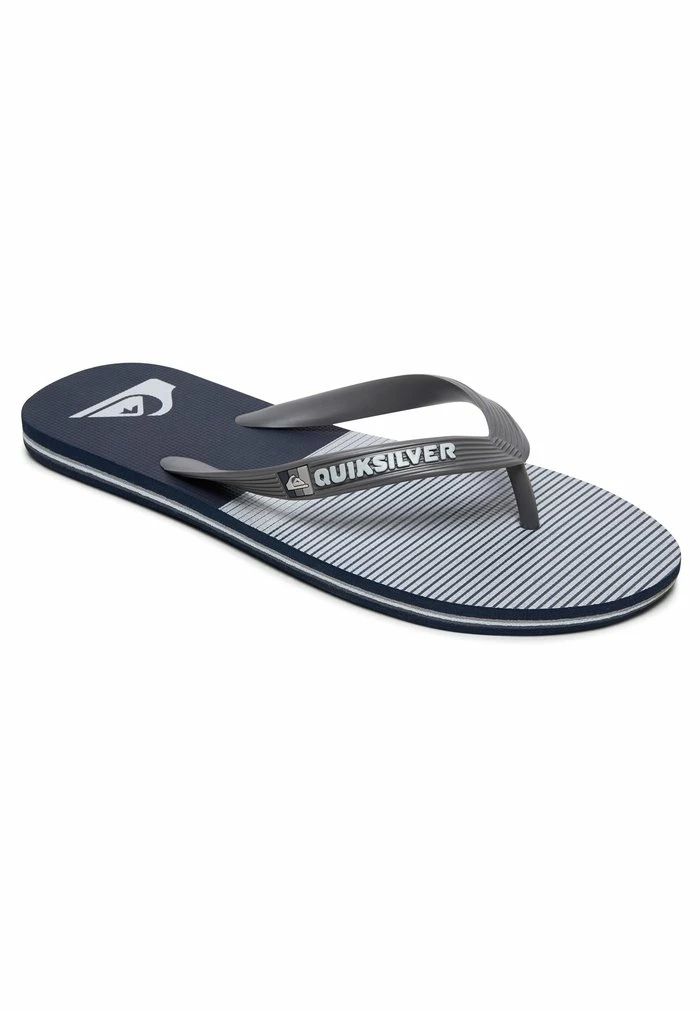 Bon marché 🎉 Quiksilver MOLOKAI - Tongs - Grey 🎁 4 Bon marché 🎉 Quiksilver MOLOKAI - Tongs - Grey 🎁 – Image 4