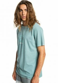 Vente flash 🎉 Quiksilver BIG ISLAND - T-shirt Imprimé - Sea Pine 😍 -Quiksilver Soldes Boutique 0da1e136b24c43d7a9e3cf421f531bf6