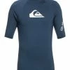 Acheter 🤩 Quiksilver ALL TIME SS YOUTH - T-shirt De Surf - Insignia Blue ❤️