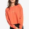 Meilleure affaire 🤩 Quiksilver T-shirt à Manches Longues - Guava 🌟