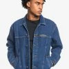 Acheter 🌟 Quiksilver Veste En Jean - Vintage Indigo ⭐