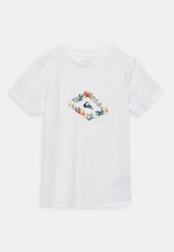 Grosses soldes 🌟 Quiksilver LET IT RIDE SS YTH - T-shirt Imprimé - White 🧨