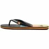 Le moins cher 😀 Quiksilver MOLOKAI PANEL - Tongs - Black ✨