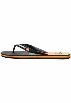 Le moins cher 😀 Quiksilver MOLOKAI PANEL - Tongs - Black ✨