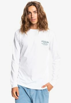 Top 10 🎁 Quiksilver T-shirt à Manches Longues - White ⭐
