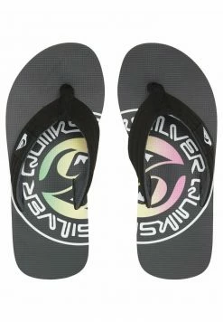 Sortie 🧨 Quiksilver MOLOKAI LAYBACK - Chaussons - Grey/green/grey 😀