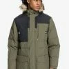 Acheter ⌛ Quiksilver RANGE RUNS - IMPERMÉABLE POUR - Manteau Court - Grape Leaf 🔥