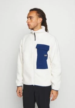 Remise 🤩 Quiksilver SHALLOW WATER - Veste Polaire - Snow White 🌟