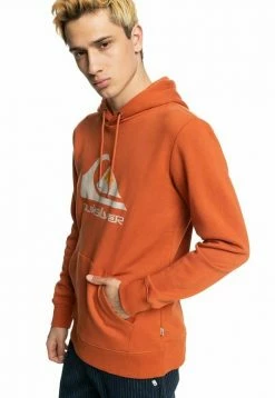 Coupon ✔️ Quiksilver BIG LOGO HOODIE - Sweat à Capuche - Cinnamon 💯