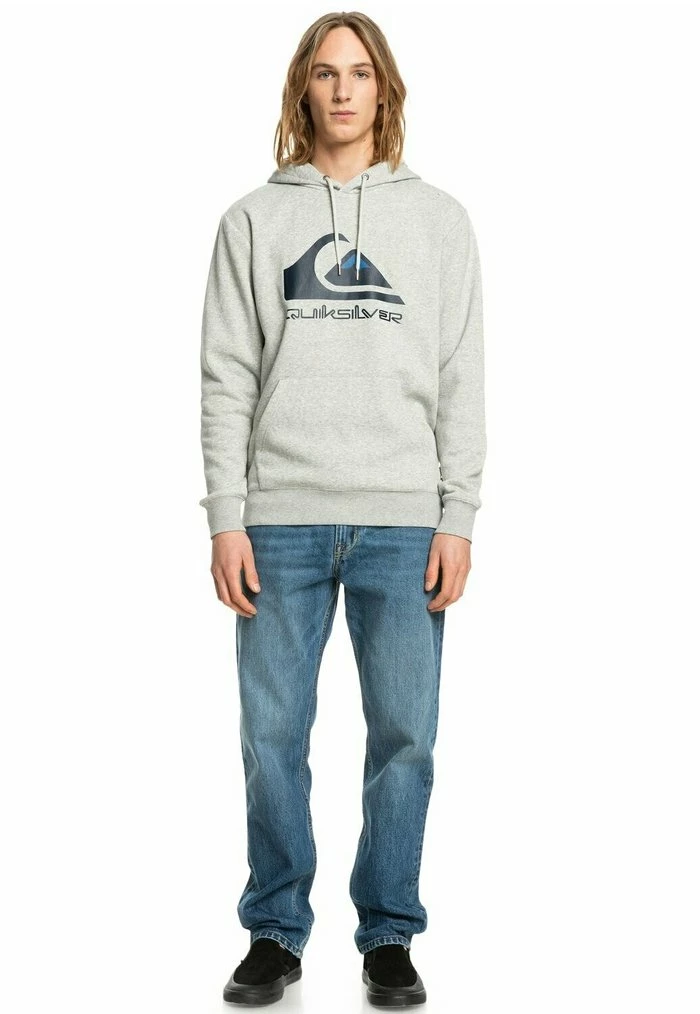 Vente flash ⭐ Quiksilver BIG LOGO HOODIE - Sweat à Capuche - Athletic Heather 😍 2 Vente flash ⭐ Quiksilver BIG LOGO HOODIE - Sweat à Capuche - Athletic Heather 😍 – Image 2