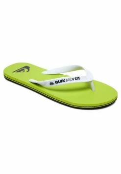 Offres ❤️ Quiksilver MOLOKAI - Tongs - Black/green/green 🧨