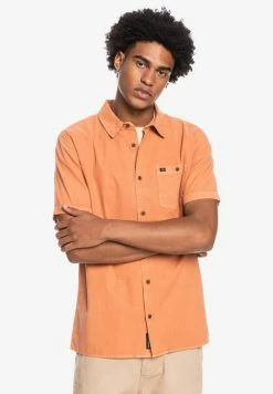 Coupon 🔥 Quiksilver BOLAM KURZÄRMLIGES - Chemise - Burnt Ochre 💯