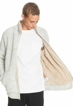 Promo ✨ Quiksilver BOKETTO - Gilet - Light Grey Heather 🧨 -Quiksilver Soldes Boutique 1ab04ee9a0fd4b1bbdd0a0b1c8b83c01