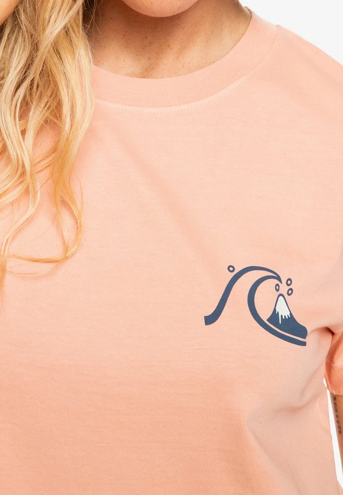 Grosses soldes đ Quiksilver MANCHES COURTES - T-shirt Imprimé - Peach Pink â 5 Grosses soldes đ Quiksilver MANCHES COURTES - T-shirt Imprimé - Peach Pink â â Image 5