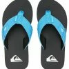 Grosses soldes 👍 Quiksilver MOLOKAI ABYSS - Tongs - Blue/black/blue 🎉