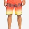 Bon marché 🔥 Quiksilver EVERYDAY SCALLOP - Short De Bain - Fiery Coral 🤩