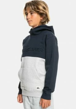 Sortie 🎉 Quiksilver EMBOSS HOOD YOUTH - Sweat à Capuche - Navy Blazer ✔️ -Quiksilver Soldes Boutique 1ce57ac5f1494f3a872a6a1dd0a35088