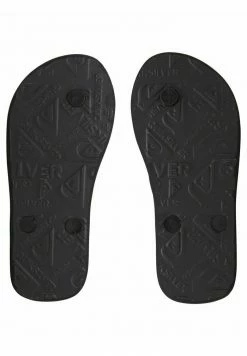 Budget ⭐ Quiksilver MOLOKAI FLAME - Tongs - Black/black/yellow ❤️ -Quiksilver Soldes Boutique 1d5fc984cec14c2f9b1791b6ef3a6530