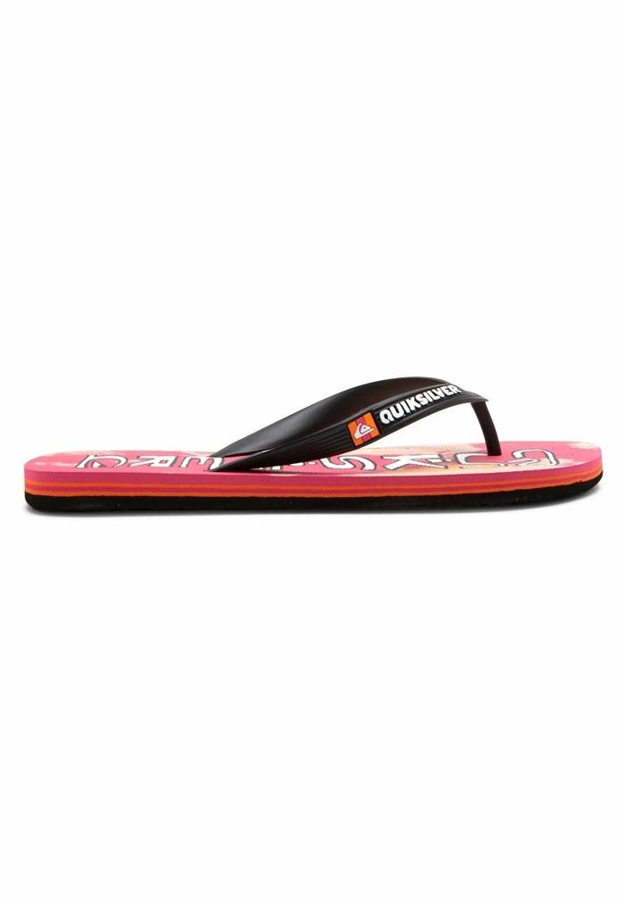 Bon marché 😀 Quiksilver MOLOKAI ACID DROP - Tongs - Black/orange/orange 💯 5 Bon marché 😀 Quiksilver MOLOKAI ACID DROP - Tongs - Black/orange/orange 💯 – Image 5