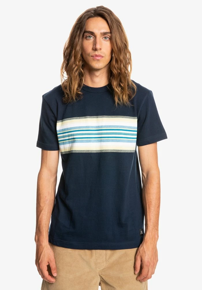 Meilleure vente đ Quiksilver TRANSAT PLACEMENT - T-shirt Imprimé - Dark Blue â 1 Meilleure vente đ Quiksilver TRANSAT PLACEMENT - T-shirt Imprimé - Dark Blue â