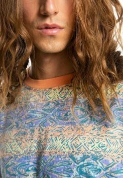 Vente flash 🌟 Quiksilver VIBES MANCHES COURTES - T-shirt Imprimé - Peach Pink Heyday ❤️ -Quiksilver Soldes Boutique 2259d3b3c27f4840bc682675fdc4b9c0