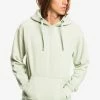 Offres 🧨 Quiksilver TRIP AWAY - Sweat à Capuche - Green Milieu 🌟