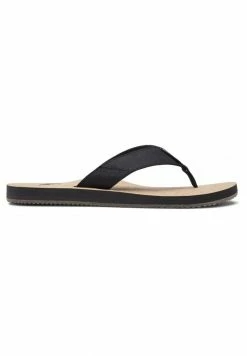 Nouveau 💯 Quiksilver MOLOKAI ABYSS NATURAL - Tongs - Black/brown/brown ✨ -Quiksilver Soldes Boutique 23fbf1b62da24d86b3e92491327c4a45
