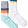 Acheter ⭐ Quiksilver 2 PACK - Chaussettes - Light Blue ❤️