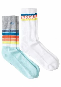 Acheter ⭐ Quiksilver 2 PACK - Chaussettes - Light Blue ❤️