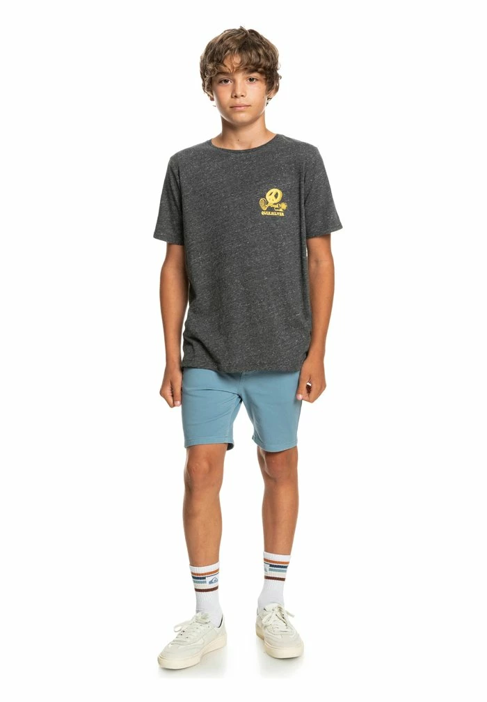 Tout neuf 💯 Quiksilver NEW WORLD - T-shirt Imprimé - Charcoal Heather 🛒 3 Tout neuf 💯 Quiksilver NEW WORLD - T-shirt Imprimé - Charcoal Heather 🛒 – Image 3