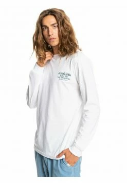 Top 10 🎁 Quiksilver T-shirt à Manches Longues - White ⭐ -Quiksilver Soldes Boutique 29d06de1c4da44c484e5410ccf195f25